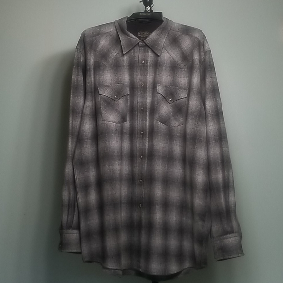 Pendleton Snap Front Western Wool Canyon Shirt